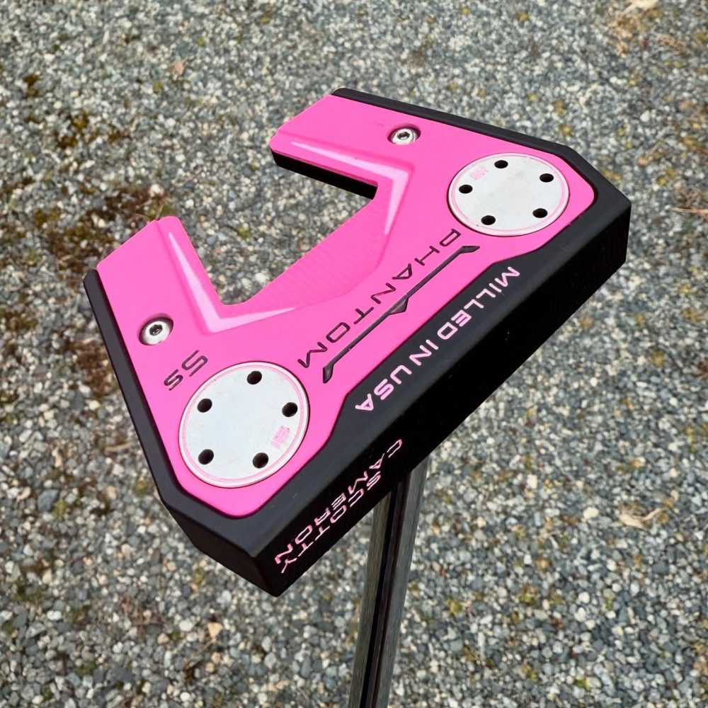 SCOTTY CAMERON PHANTOM X 5.5 - CUSTOM BLACK&PINK EDITION
