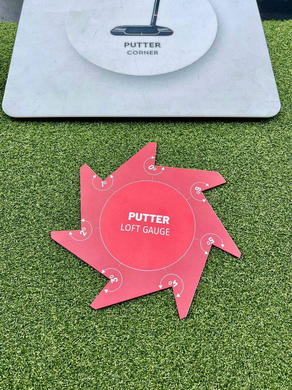 Thiết bị đo góc Loft putter